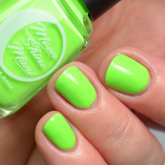 neon green nail polish