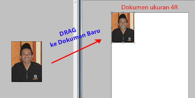 Cara membuat foto 3x4 dengan Photoshop untuk menghemat 