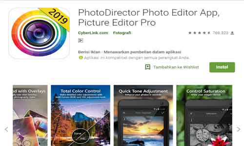 photodirektor aplikasi edit foto keren terbaik untuk android