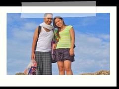 Darwin and Dooweeh in Bano Beach
