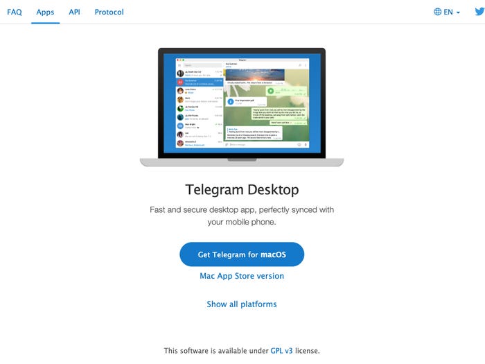Telegram for PC / Desktop