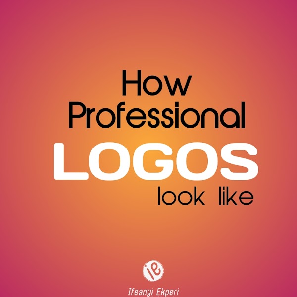 How a professional logo should look like