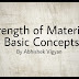 Strength of materials Basic concepts