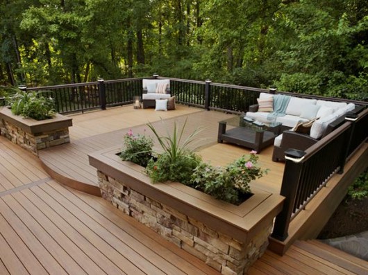 Amazing Beautifuly Wood Deck Designs Ideas | Interior Decorating Idea