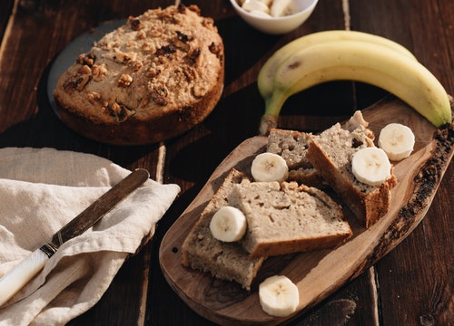 Making the delicious Banana Bread, a step-by-step guide