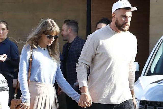 Taylor Swift and Travis Kelce Hand in Hand for Malibu Lunch After Bahamas Trip