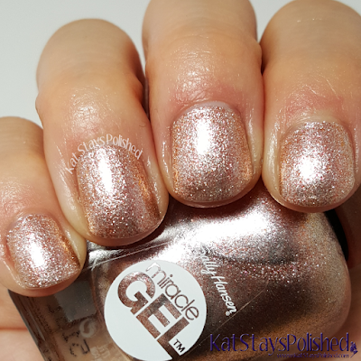 Sally Hansen Miracle Gel Winter 2015 - Terra-Coppa | Kat Stays Polished