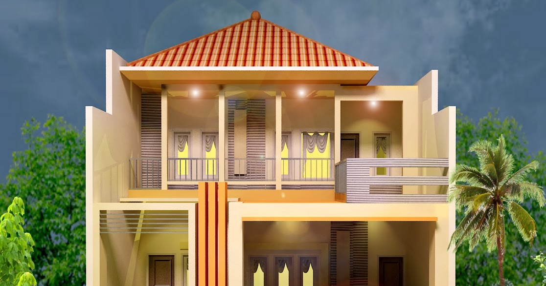 Inspirasi Desain  Rumah  Anda Desain  Rumah  Minimalis  Dua  Lantai 