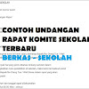 Contoh Surat Keterangan Komite Sekolah - Contoh Surat Undangan Rapat Komite Sekolah Untuk Wali ... / Namun jika kamu kesulitan kami sudah menyiapkan 7 contoh surat undangan rapat resmi di bawah ini.