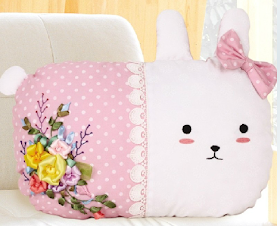 Easter Bunny Pillow for Children