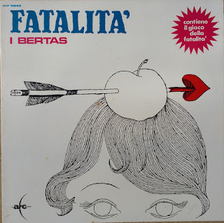 I Bertas ‎"Fatalità" 1968  Italy Pop Rock,Beat