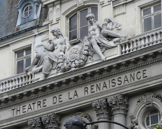 Théâtre de la Renaissance by Charles de Lalande, Boulevard Saint-Martin, Quartier de la Porte-Saint-Martin, 10th arrondissement, Paris