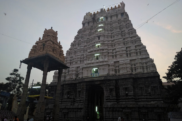 Main entrance gopuram of Varadharaja Perumal Temple