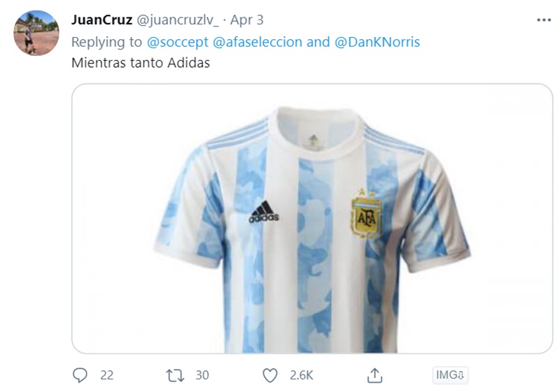This Adidas Argentina Kit Is Probably The Most Popular Concept Kit Ever Footy Headlines