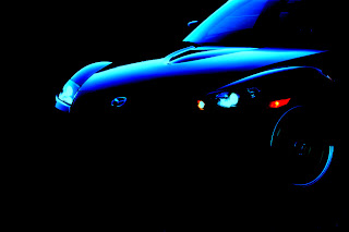 Mazda RX 8 hiding in the Dark