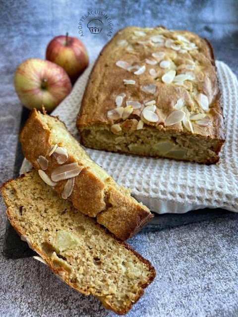 Cake léger pomme coco - Recette facile - IG bas