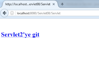 Servlet Attribute projesi