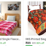 Flipkart Loot - Buy Blanket at Just Rs. 89 Only (Free Delivery Trick) 