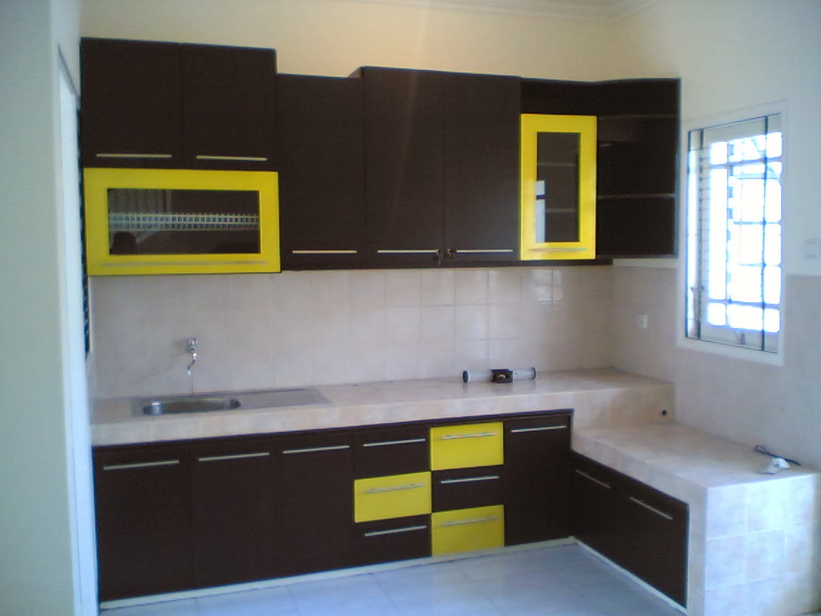 Interior Eksterior Rumah Minimalis  Meja  Dapur  Minimalis 