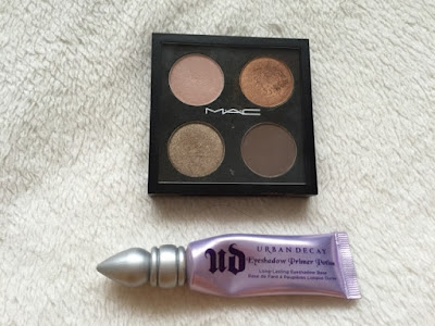 autumn makeup look eye shadow products