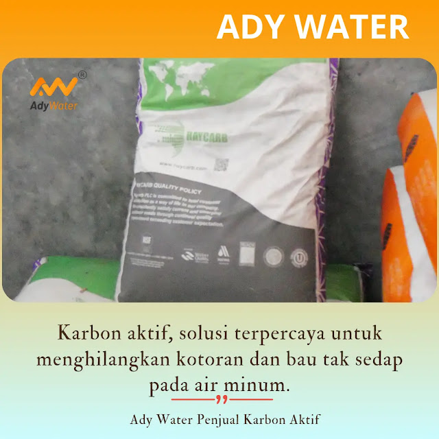 solusi air bau dan keruh, pasir silika, karbon aktif, media filter air, filter air Ady Water
