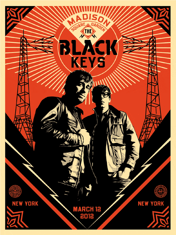 The Black Keys  Concert  Poster1