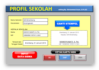 Aplikasi NISN Terbaru Tingkat SD,SMP dan SMA