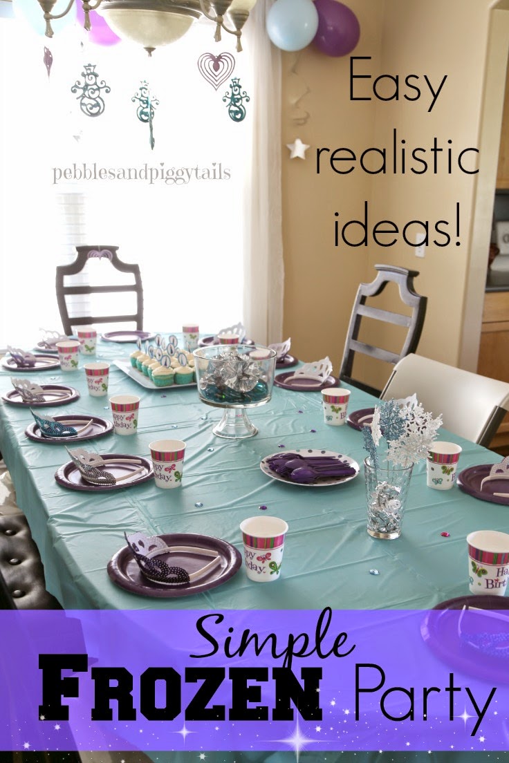  Simple  FROZEN Birthday  Party  Ideas Making Life Blissful