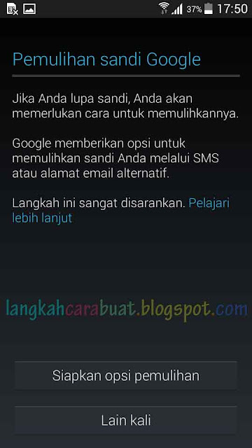 Cara Membuat Akun Google