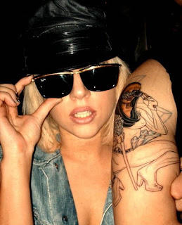 Lady Gaga Tattoos Designs