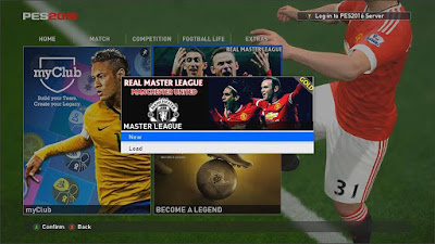 Real Master League Mod–Manchester United Gold Edition