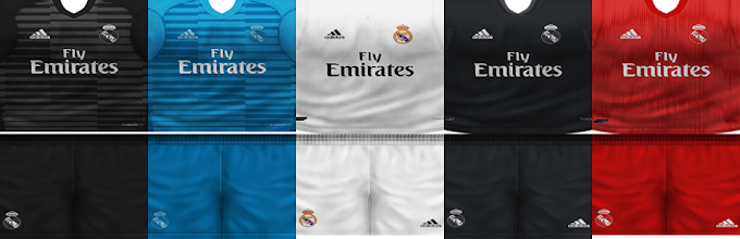 Uniforme Real Madrid 18/19 | By VillaPilla Kits PES6