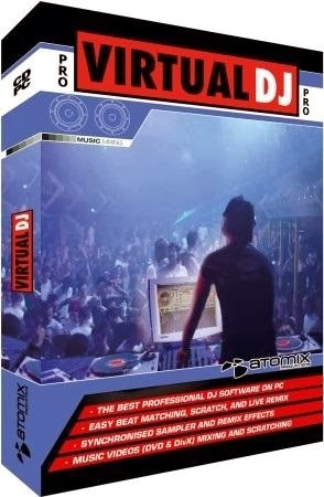 Download Application Atomix Virtual DJ Pro 7.4.1 Build 482 Full + Patch