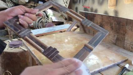 Terbaru Cara Membuat Kerajinan  Pigura dari Bambu Yang 