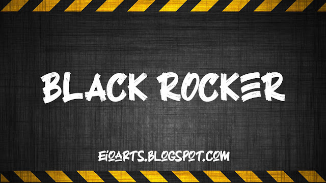 Font Black Rocker
