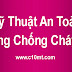 ATVSCN - Kỹ Thuật An Toàn Phòng Chống Cháy Nổ