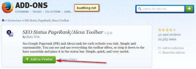 Cara Memasang Alexa Toolbar di Browser Firefox dan Chrome