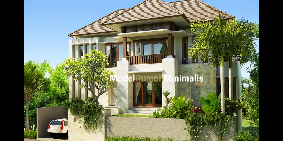  Desain  Rumah  Minimalis 2  Lantai  Luas  Tanah  300M2 Gambar 