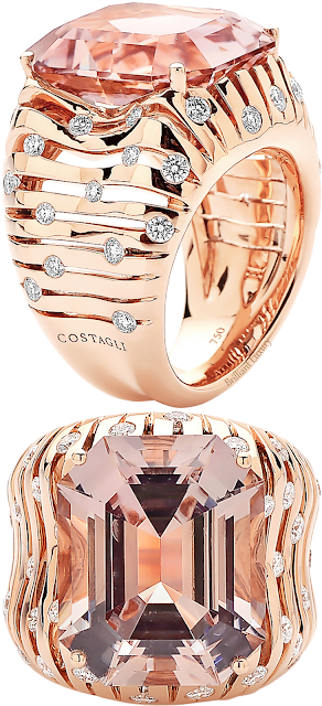 ♦Paolo Costagli tourmaline and diamond cocktail ring #brilliantluxury