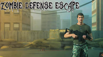 Download Zombie defense: Escape Mod APK v1.0 Update Terbaru 2017 for Android Gratis