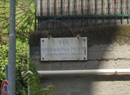 A street in the Genoa district of Quezzi,  where Stefania was born, carries her name