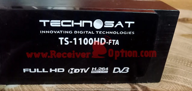 TECHNOSAT TS-1100 HD FTA RECEIVER BISS KEY OPTION
