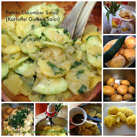 Potato Cucumber Salad {Kartoffel-Gurken Salat} | The Not So Cheesy Kitchen 2014