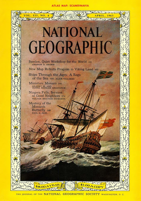 National Geographic April 1963 Alan Villiers