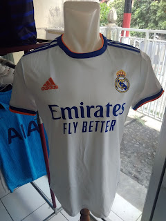 Jual Jersey Real Madrid Home 2021/2022 di toko jersey jogja sumacomp, harga murah berkualitas