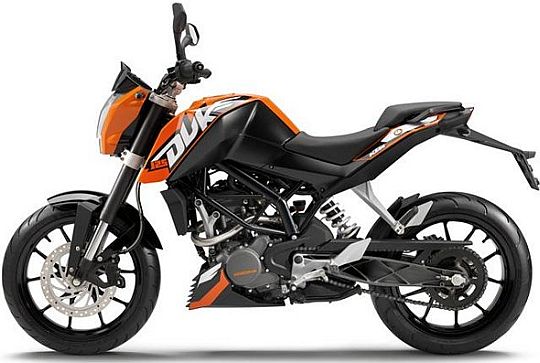 KTM Duke 200 India