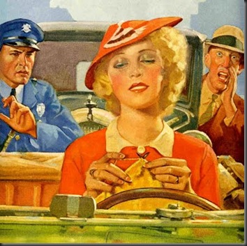 WomanDrivingKnittingB