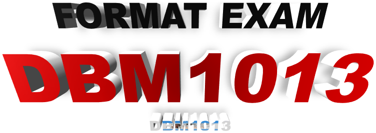 Final Examination Format DBM1013  Engineering Mathematics 