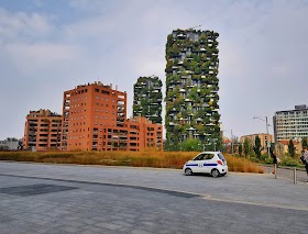 Green building in Milan