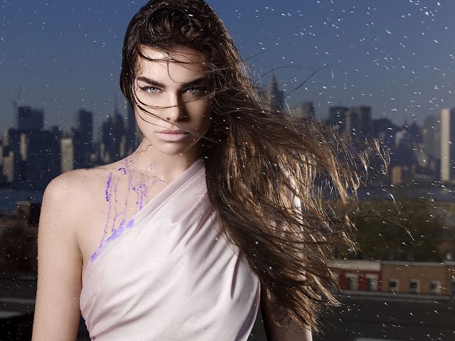 "Топ-модель по-американски", 14 сезон, фотосессия Perfume Beauty Shots, участница Рейна Хейн.